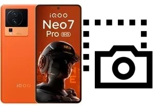 Tirar print no vivo iQOO Neo 7 Pro