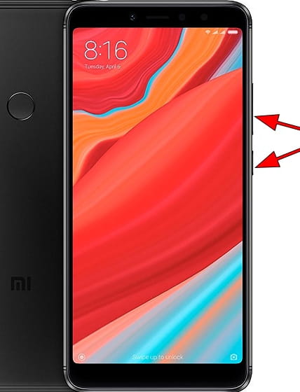 Tirar print no Xiaomi Redmi S2 (Redmi Y2)