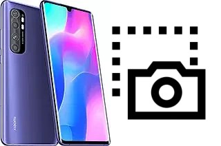 Tirar print no Xiaomi Mi Note 10 Lite