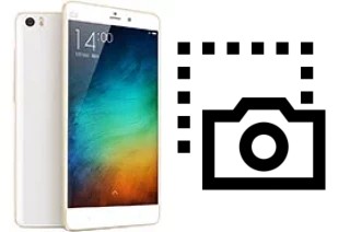 Tirar print no Xiaomi Mi Note Pro