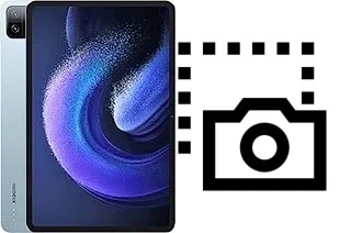 Tirar print no Xiaomi Pad 6