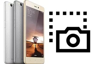 Tirar print no Xiaomi Redmi 3