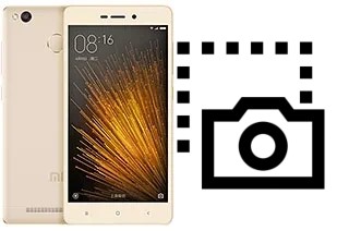 Tirar print no Xiaomi Redmi 3x