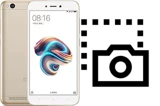 Tirar print no Xiaomi Redmi 5A