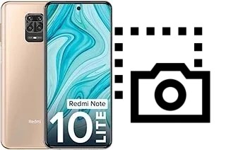 Tirar print no Xiaomi Redmi Note 10 Lite