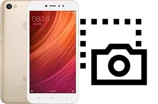 Tirar print no Xiaomi Redmi Y1 (Note 5A)