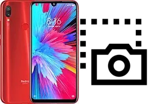 Tirar print no Xiaomi Redmi Note 7S