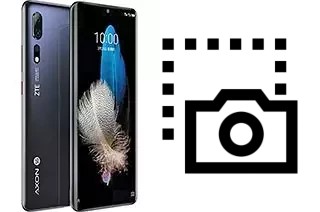 Captura de tela no ZTE Axon 10s Pro 5G