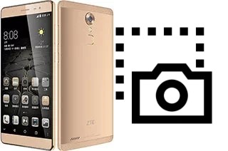 Tirar print no ZTE Axon Max