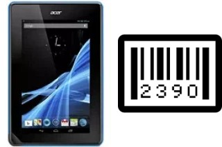 Como saber o número de série no Acer Iconia Tab B1-A71