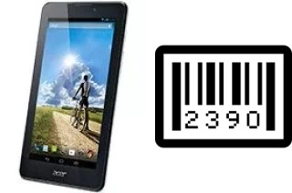 Como saber o número de série no Acer Iconia Tab 7 A1-713