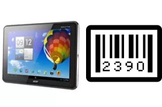 Como saber o número de série no Acer Iconia Tab A511