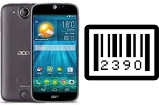 Como saber o número de série no Acer Liquid Jade S