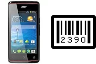 Como saber o número de série no Acer Liquid Z200