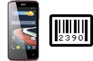 Como saber o número de série no Acer Liquid Z4