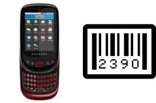 Como saber o número de série no alcatel OT-980