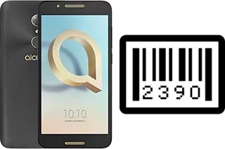 Como saber o número de série no alcatel A7