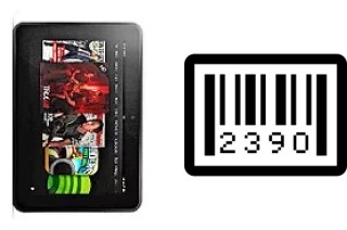 Como saber o número de série no Amazon Kindle Fire HD 8.9