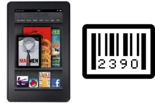 Como saber o número de série no Amazon Kindle Fire