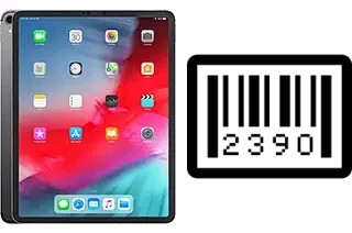 Como saber o número de série no Apple iPad Pro 12.9 (2018)