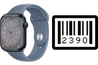 Como saber o número de série no Apple Watch Series 8 Aluminum