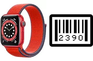 Como saber o número de série no Apple Watch Series 6 Aluminum