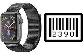 Como saber o número de série no Apple Watch Series 4 Aluminum