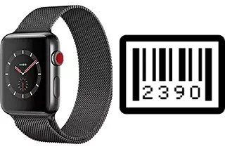 Como saber o número de série no Apple Watch Series 3