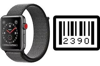 Como saber o número de série no Apple Watch Series 3 Aluminum