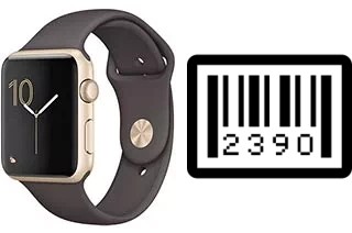 Como saber o número de série no Apple Watch Series 1 Sport 42mm