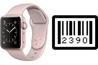 Como saber o número de série no Apple Watch Series 2 Aluminum 38mm