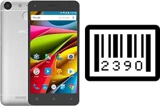 Como saber o número de série no Archos 50b Cobalt