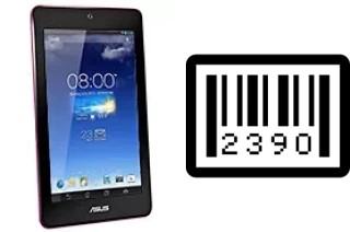 Como saber o número de série no Asus Memo Pad HD7 8 GB