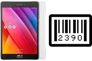 Como saber o número de série no Asus Zenpad S 8.0 Z580C