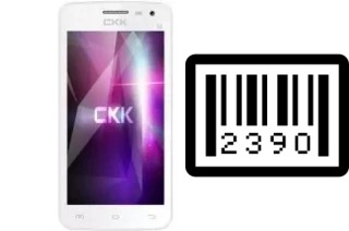 Como saber o número de série no CKK-mobile CKK mobile N2