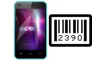 Como saber o número de série no CKK-mobile CKK mobile S7