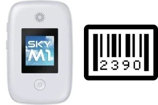 Como saber o número de série no Cloud Mobile Sky M1