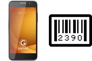 Como saber o número de série no Gigabyte GSmart Alto A2