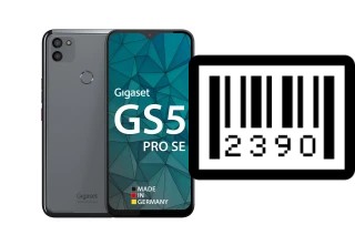 Como saber o número de série no Gigaset GS5 PRO SE