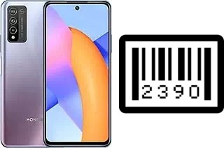 Como saber o número de série no Honor 10X Lite