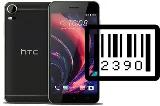 Como saber o número de série no HTC Desire 10 Compact