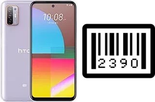 Como saber o número de série no HTC Desire 21 Pro 5G