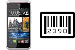 Como saber o número de série no HTC Desire 210 dual sim