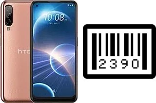 Como saber o número de série no HTC Desire 22 Pro