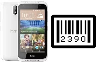 Como saber o número de série no HTC Desire 326G dual sim