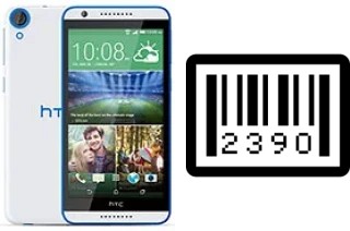 Como saber o número de série no HTC Desire 820q dual sim