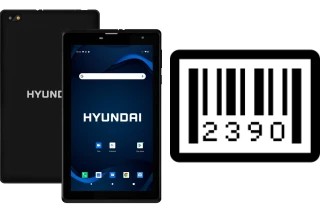 Como saber o número de série no Hyundai HyTab 7LC1