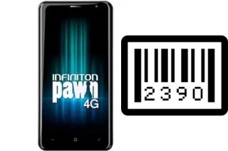 Como saber o número de série no Infiniton Pawn 4G