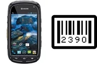 Como saber o número de série no Kyocera Torque E6710