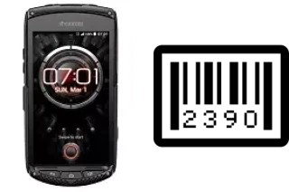 Como saber o número de série no Kyocera Torque KC-S701